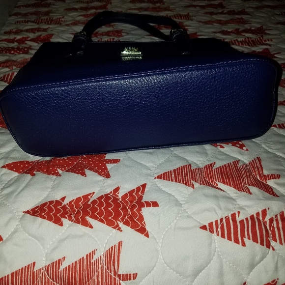 PURPLE/NAVY Anne Klein purse - Picture 2 of 6